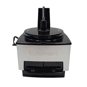 Cuisinart Mini-Prep Food Chopper Replacement Motor Base DLC-1SS Silver Tested